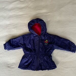Colors Hooded Raincoat